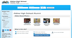 Desktop Screenshot of aldinehighschool.org